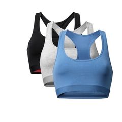 3x Danish Endurance Organic Cotton Sports Bra, Size L, Brand New