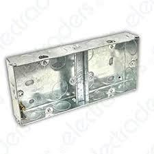 Dual Metal Flush Box 25 mm Deep