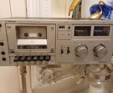 Teleton stereo cassette deck for repair or parts