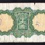 1965 Ireland IR1 Lady Lavery Banknote Series A. Note issued 23/06/65 Serial number 55G381375 Image 2