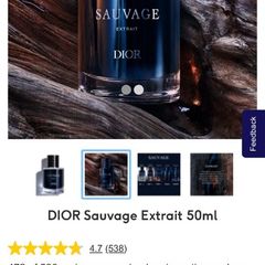 Dior Sauvage Extrait ( New 2026)