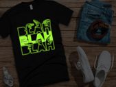 Armin Van Buuren glow in the dark t-shirt blah blah blah album t-shirt asot tee
