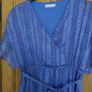 Vintage blue dress (free postage) Image 2