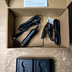 Dual LCD Camera Battery Quick Charger