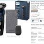 Philips Shaver Series 5000 - Wet & Dry Electric Men's Shaver in Metallic Blue with Precision Trimmer and Soft Pouch Travel Case Image 8