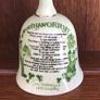 Why worry irish ceramic giftware bell Image 2