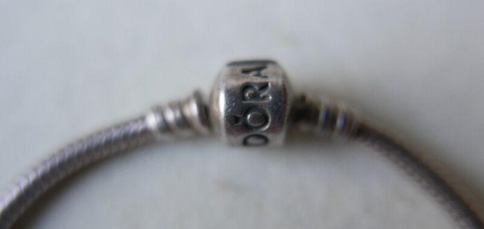 Pandora Charm Bracelet with Assorted Beads