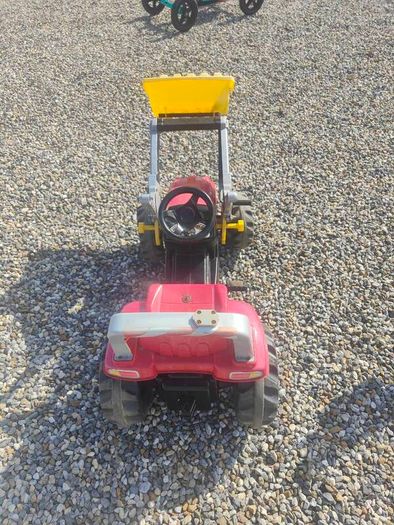 Massey Ferguson Kids tractor (rolly toys) with attachments
