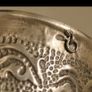 Antique silver horn decoration Image 2