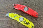 Hultafors Knife / Stanley Knife Yellow / Orange