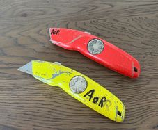 Hultafors Knife / Stanley Knife Yellow / Orange