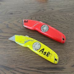 Hultafors Knife / Stanley Knife Yellow / Orange