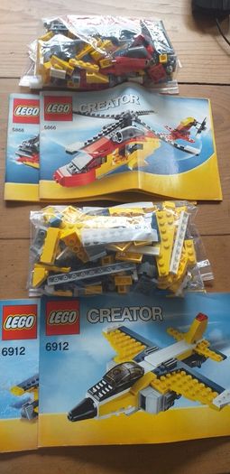 Lego Creator 3 IN 1: 5866 & 6912 (100% Complete) NO BOXES