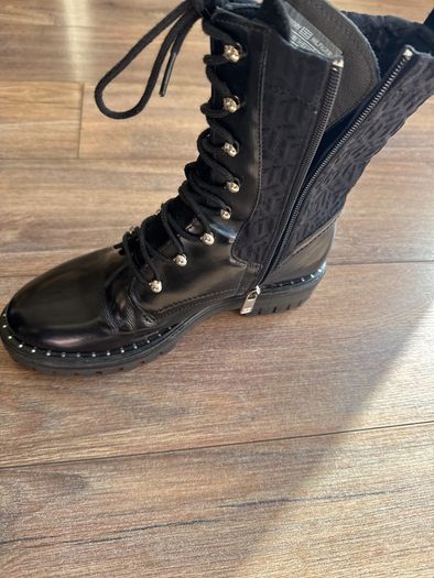 tommy hilfiger leather boots