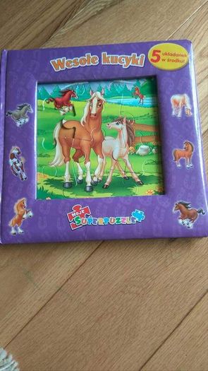 Puzzle horses book