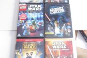 Star Wars Lego DVD's X6