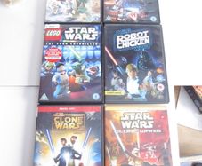 Star Wars Lego DVD's X6