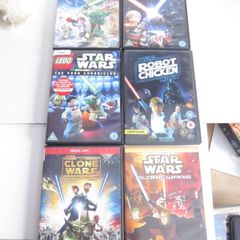Star Wars Lego DVD's X6