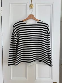 Boxy Striped Top Cos