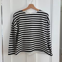 Boxy Striped Top Cos