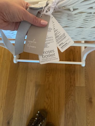 wicker moses basket
