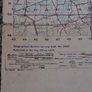 East Kent War Office WW11 Cloth Ordanance Map Image 5