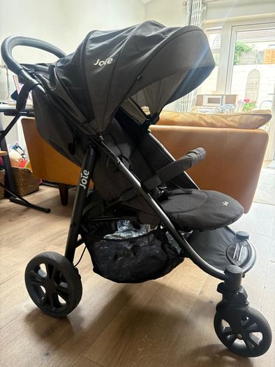 Buggy Joie Litetrax 4 Pushchair in charcoal