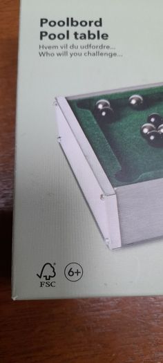 Minature Pool Table