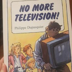 No More Television Children's book