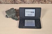 Nintendo Ds Lite Console Black With Charger