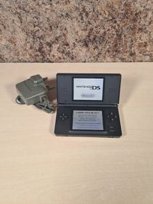 Nintendo Ds Lite Console Black With Charger