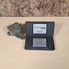 Nintendo Ds Lite Console Black With Charger
