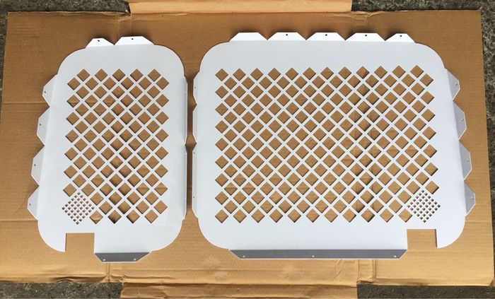 Rear Door Grille Kit (Fiat Doblo)