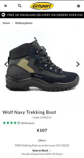 Brand new Grisport Hiking Boots