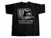 where? batty among us t-shirt