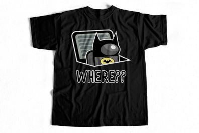where? batty among us t-shirt