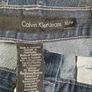 womens Calvin Klein dark blue navy denim jeans Size 32/14  W 34 L 27 Image 6