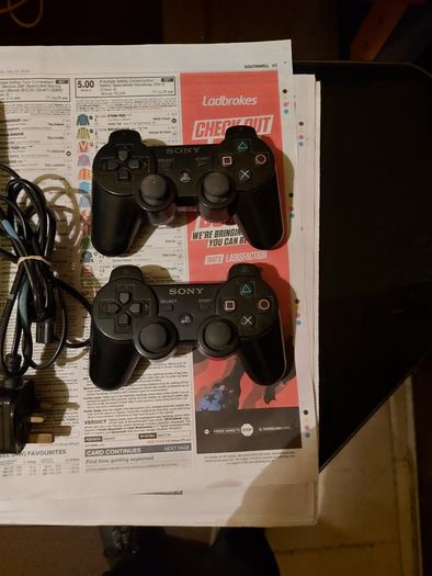 Sony Playstation 3, Model CECH-2003B, Power Cable, and 2 Controllers, Working Perfect and in excellent condition
