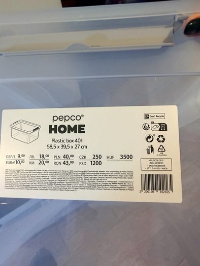 3 storage boxes