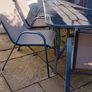 Glass top Garden table and chairs Image 3