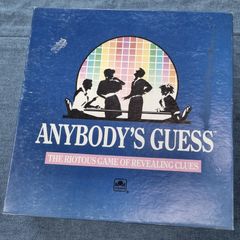 Vintage Anybodys Guess (1990's) Game
