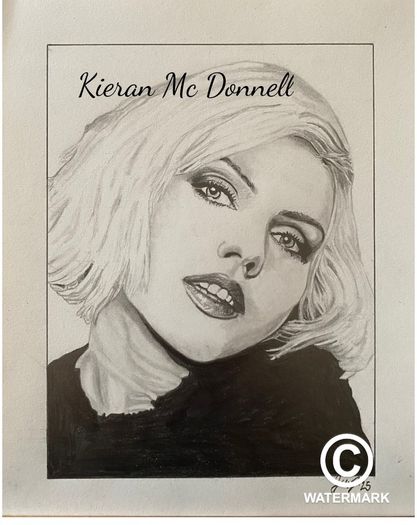 Debbie Harry Blondie Drawing