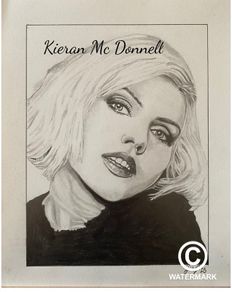 Debbie Harry Blondie Drawing