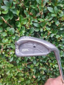 Ping iSi K 5 Iron Black Lie Angle JZ Steel Shaft Mens RH