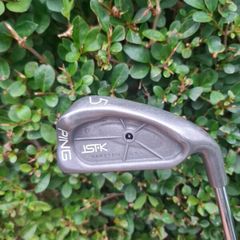 Ping iSi K 5 Iron Black Lie Angle JZ Steel Shaft Mens RH