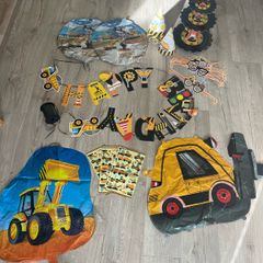 Construction theme party accessories