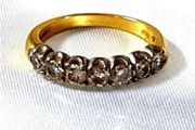 Victorian 18ct Gold Diamond Ring