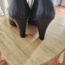 Marks & Spencer Black Leather Footglove Shoes Image 3