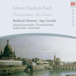Johann Friedrich Fasch. Oboe Sonatas. CD. Free Postage!