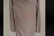 dress Bnwt mink shade cowl neckline dress size medium